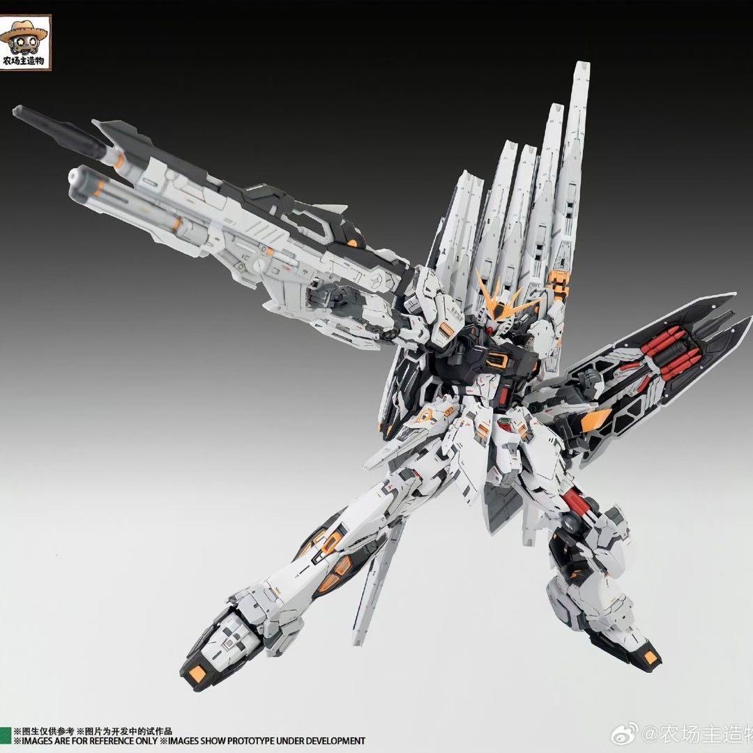 新品1/100 MGEX級νガンダム 海外スタジオ正規品