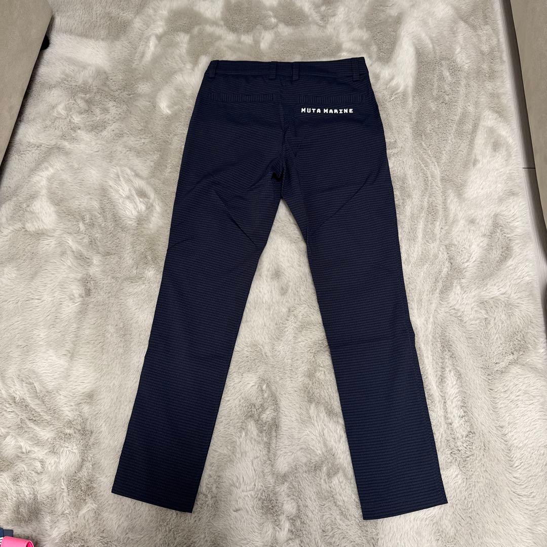 ムータマリン　レディース　パンツ　ネイビー　新品タグ付き　定価28600