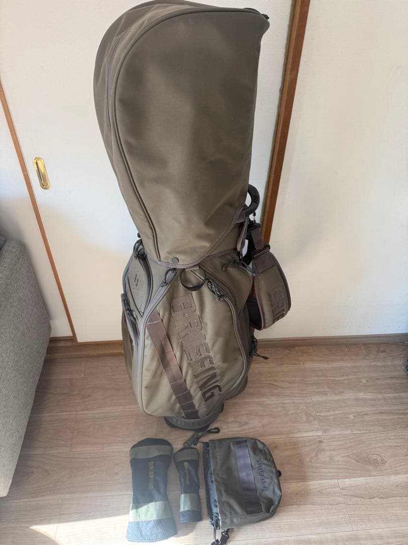 ま*ー様 ブリーフィング CR-5 レンジャーグリーン キャディーバッグ カバー