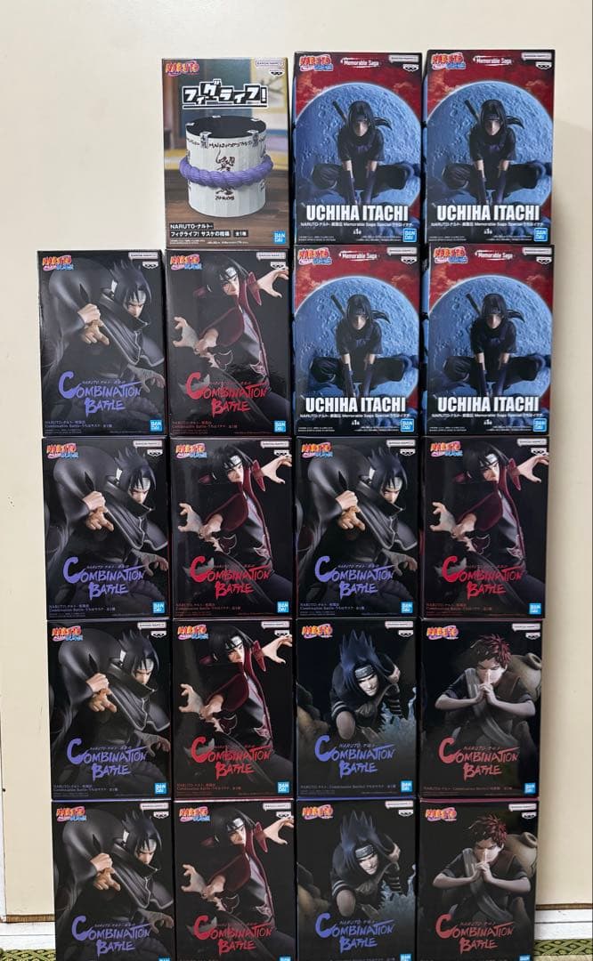 NARUTO 疾風伝　ナルト　イタチ　サスケ　我愛羅　フィギュア