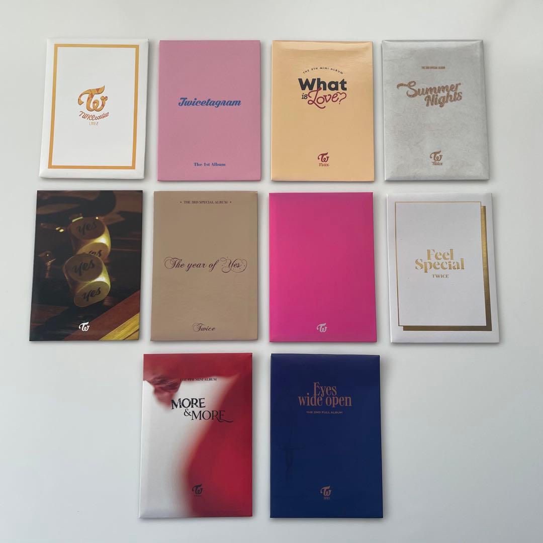 TWICE 初回特典トレカ 10セット まとめ売り