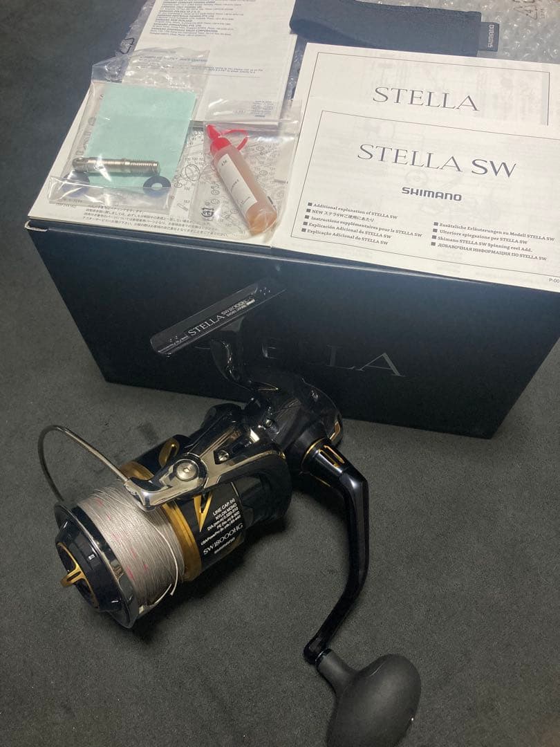 シマノ　ステラSWリール SW18000HG 美品