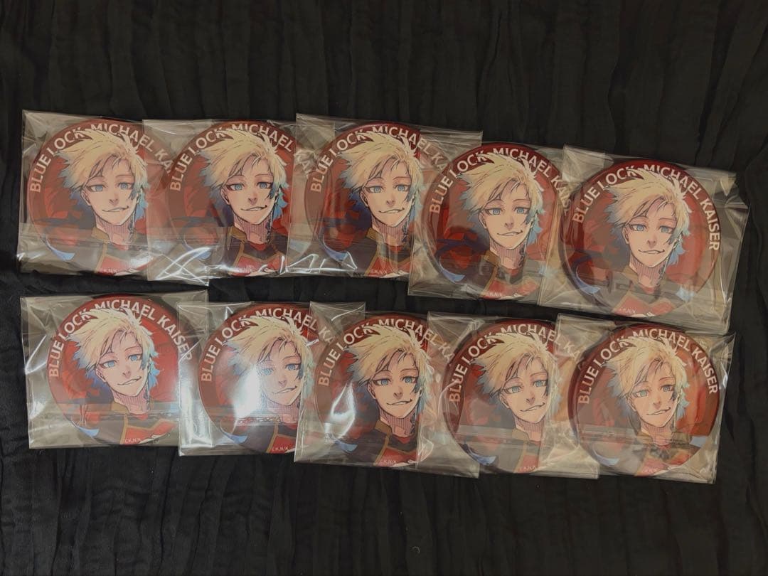ブルーロック 伊勢丹 ミヒャエル・カイザー 缶バッジ