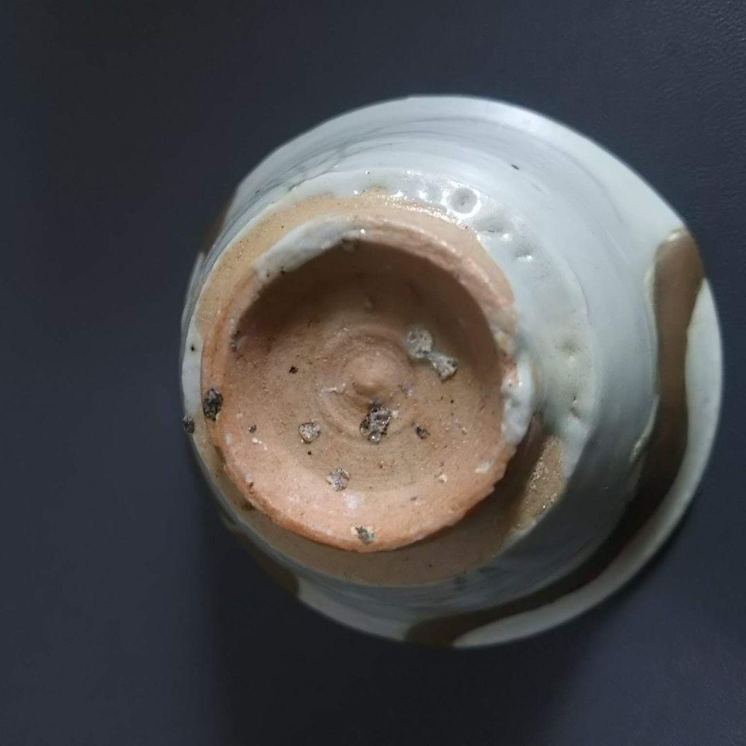 初期伊万里　草文盃　ぐい呑　酒器　古伊万里