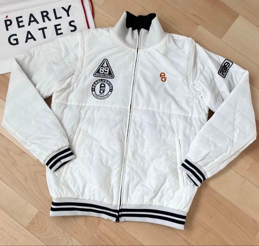 パーリーゲイツ 4WAY ボーダー柄リバーシブルジャケット 正規品 希少7サイズ