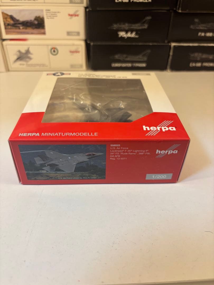 新品 herpa F-35A アメリカ空軍