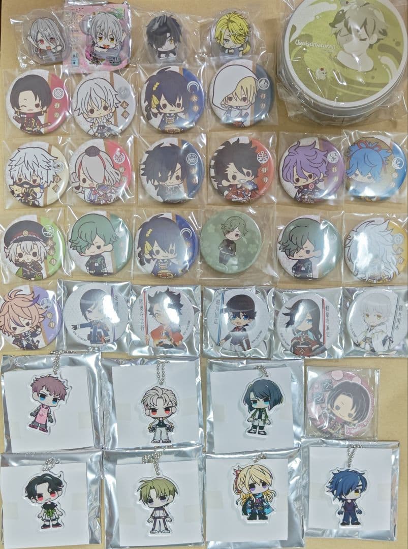 刀剣乱舞 フィギュア こえだらいず すわらせ隊 ラバスト アクスタアクキー