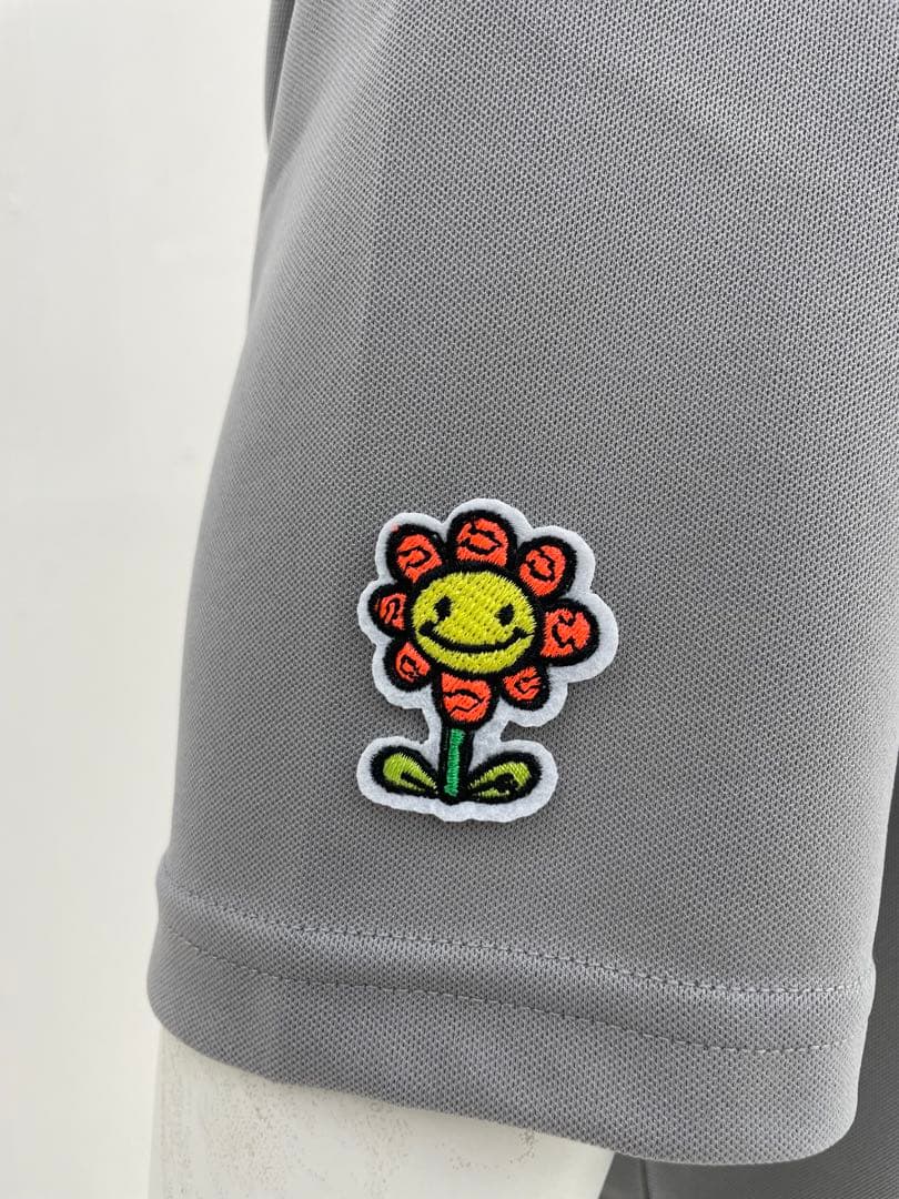 エリートグリップ　無地半袖ポロシャツ　グレー　L 新品