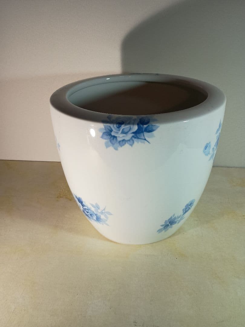 ノリタケ ブルーローズ 火鉢 ワインクーラー