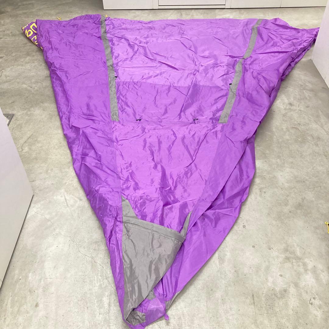 DOD ワンポールテント 8人用　パープル キャンプ レアカラー