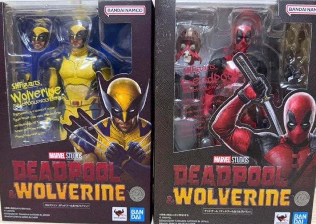 S.H.Figuarts デッドプール　ウルヴァリン