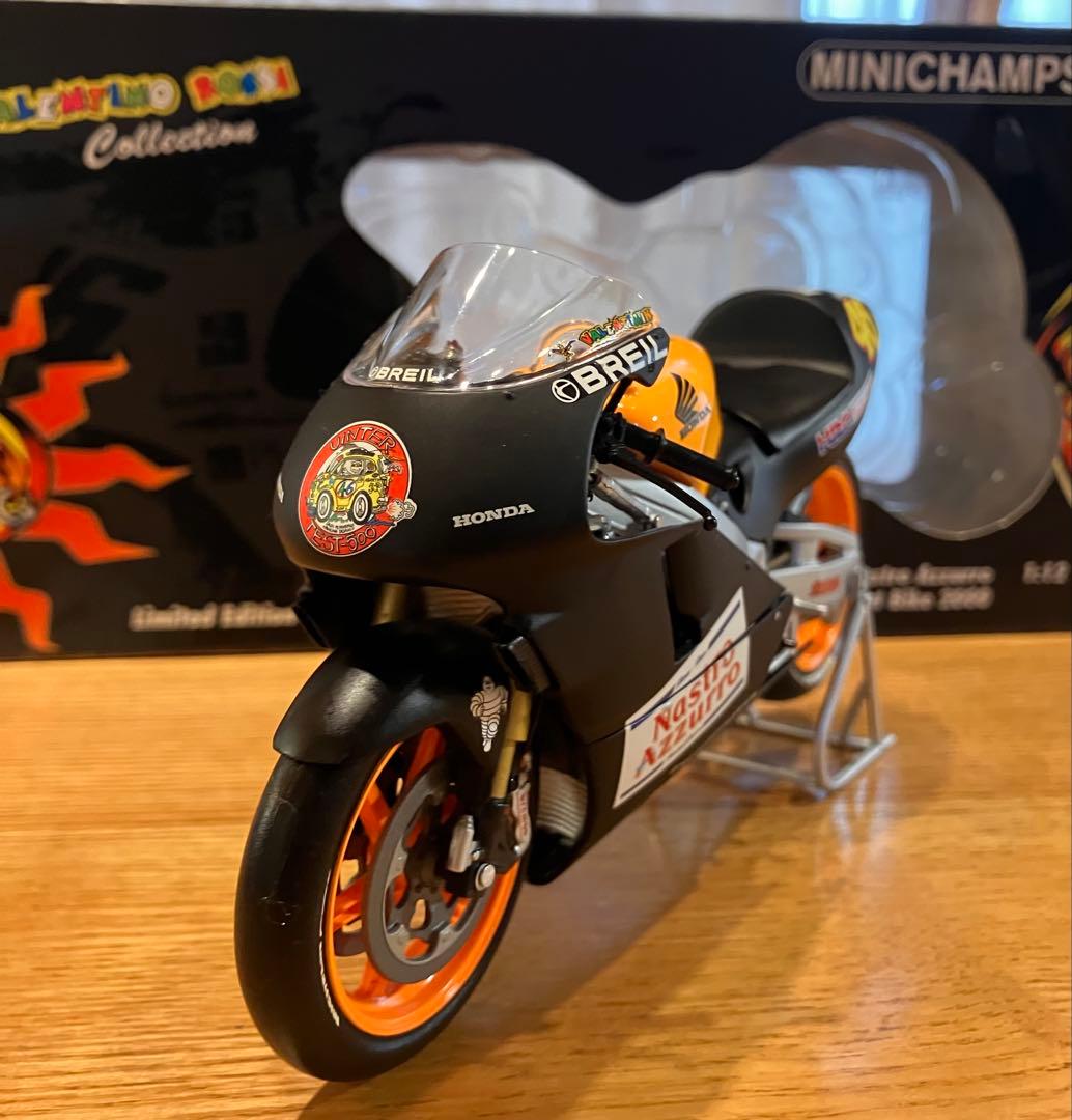 ミニチャンプスNSR 500 バレンテイーノロッシ　2000年テスト車