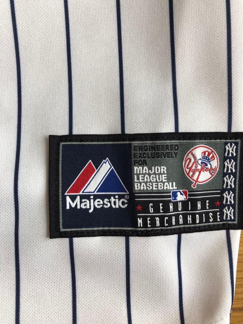 ヤンキース　イチロー　ユニフォーム　Mサイズ　Majestic 製　未使用品