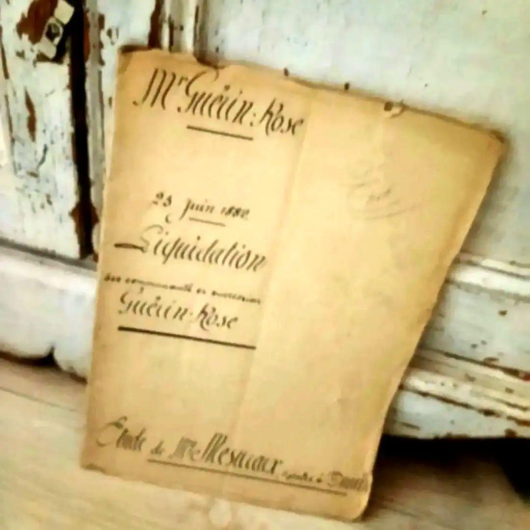 専用ですm(_ _)m*アンティーク 遺産公文書 一冊1882年*