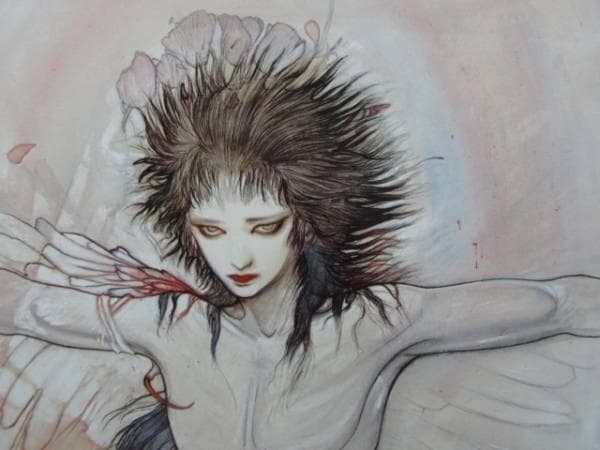 天野　喜孝、キマイラ涅槃変、希少な画集より、新品額装付、状態良好