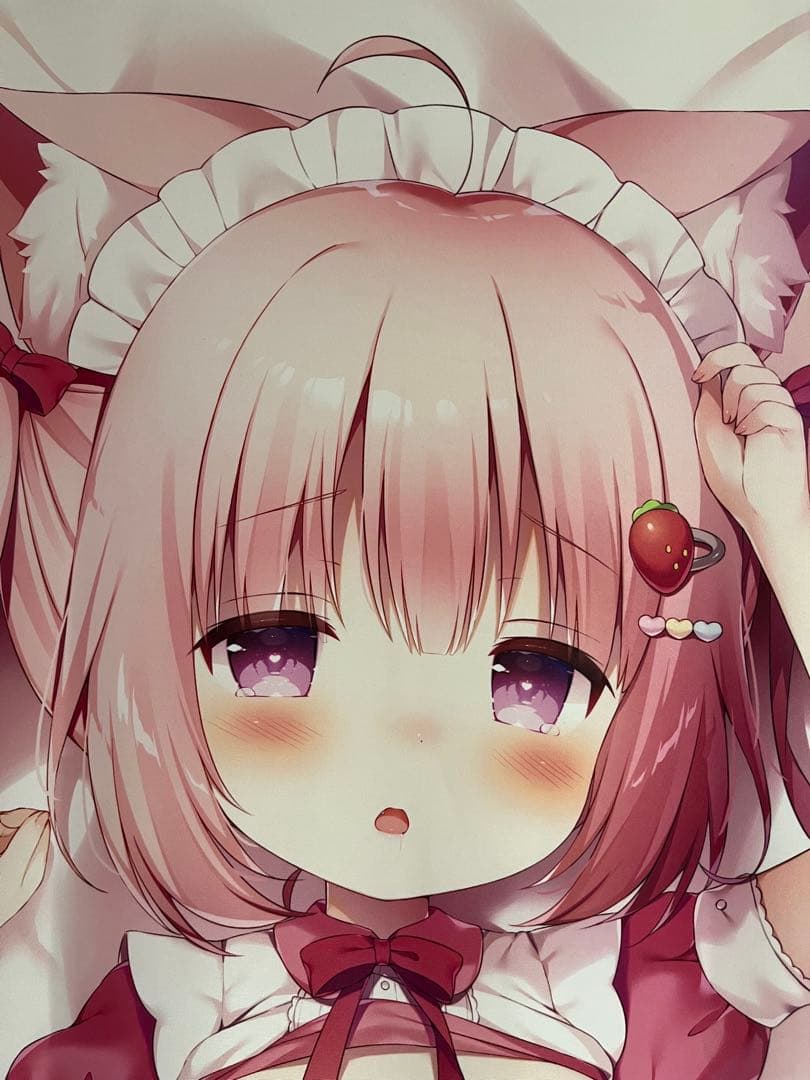 桃豆こまもち 抱き枕カバー みるくちゃん