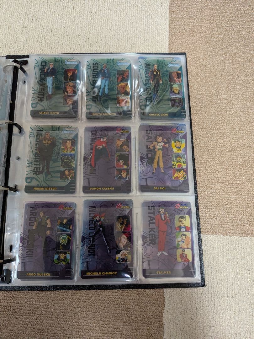 ガンダムカード260枚と COSMIC ERA FILE　ラクス　ハマーンセイラ