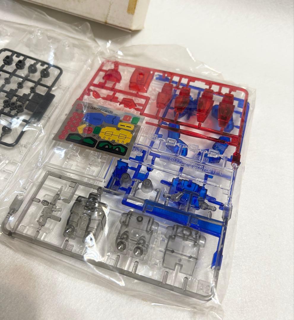 ●ガンプラ SDガンダム BB戦士 クリスタルバージョン ガンダム GP01Fb