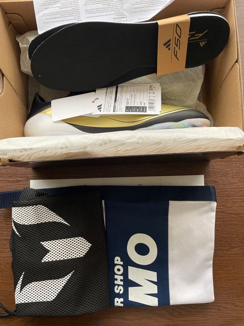 シューズ adidas Messi F50 Elite FG \"Gold llic