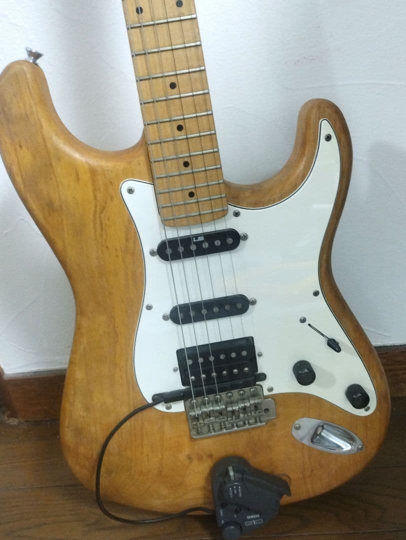 エレキギター　LS ナチュラル　木目　MIDIデータ　YAMAHA G1D