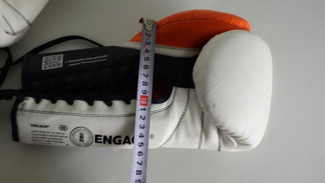 ENGAGE ボクシンググローブ ホワイト/ブラック/オレンジ