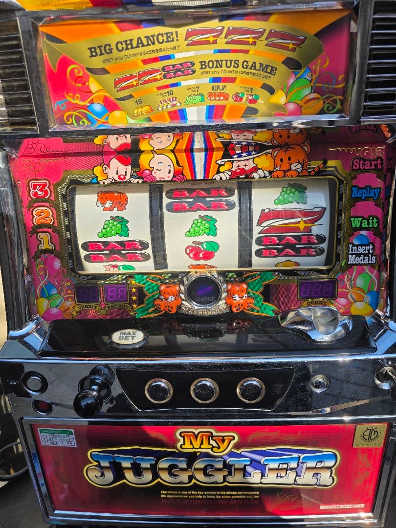 ✨送料込み✨マイジャグラー III　実機　動作品　すぐに遊戯可能