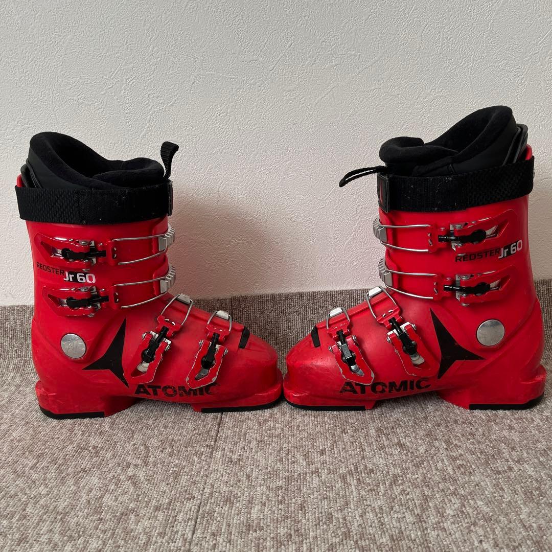 Atomic 子供用スキー ブーツ 赤