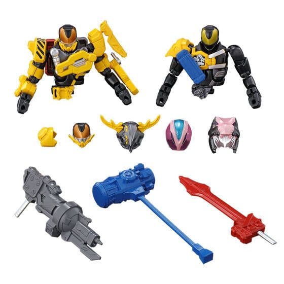 仮面ライダーギーツ　リボルブチェンジフィギュア　PB限定7種類セット