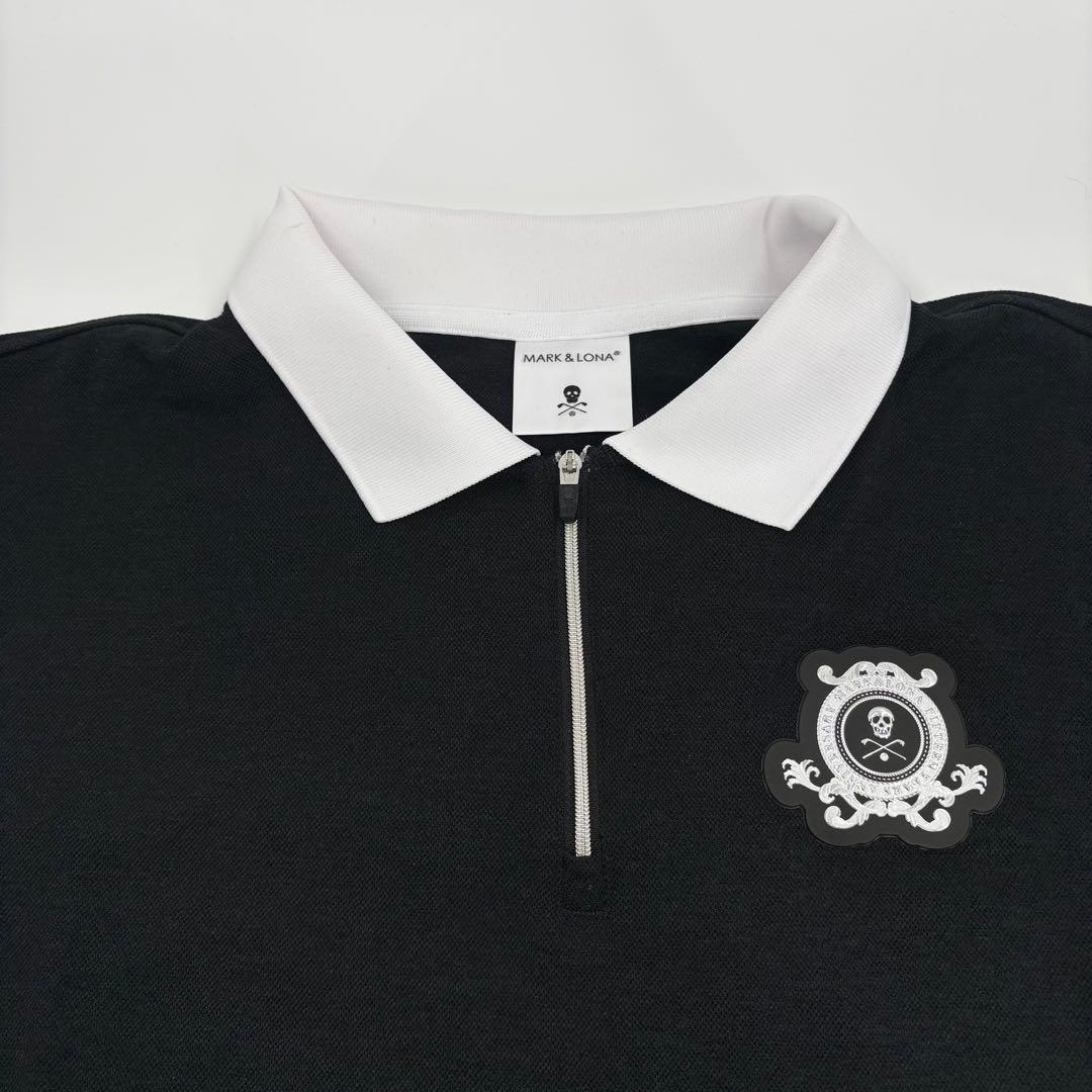 美品　MARK&LONA マークアンドロナ 半袖 ポロシャツ 黒 918
