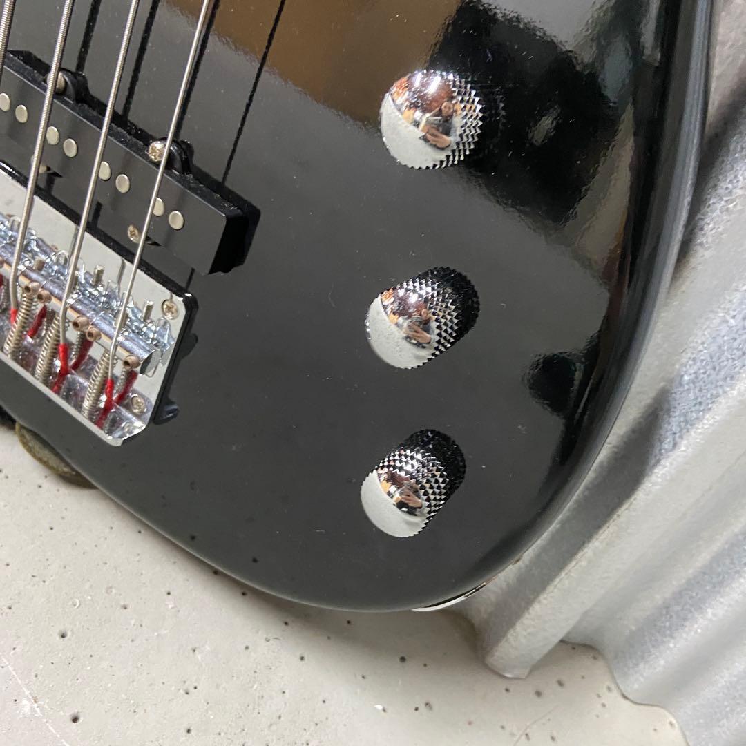 美品⭐️BUSKER'S　エレキベース　ブラック 【5318】