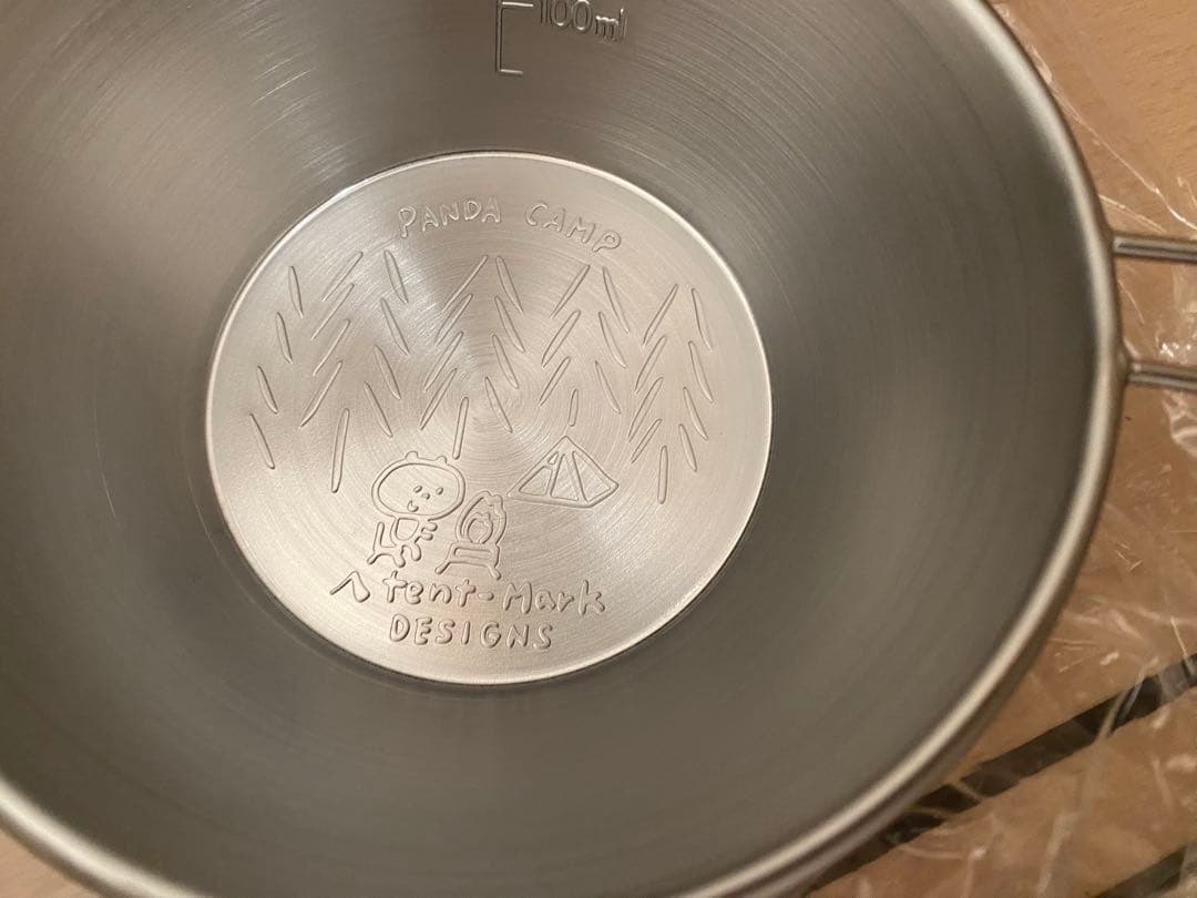 シェラカップ　ユニフレームゆるキャン2個　テントマーク１個　合計3個セット　限定