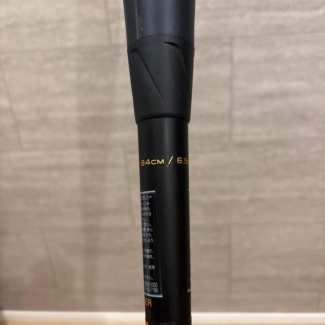 【中古•訳あり】MM18 ブラック 軟式バット　84cm 720g