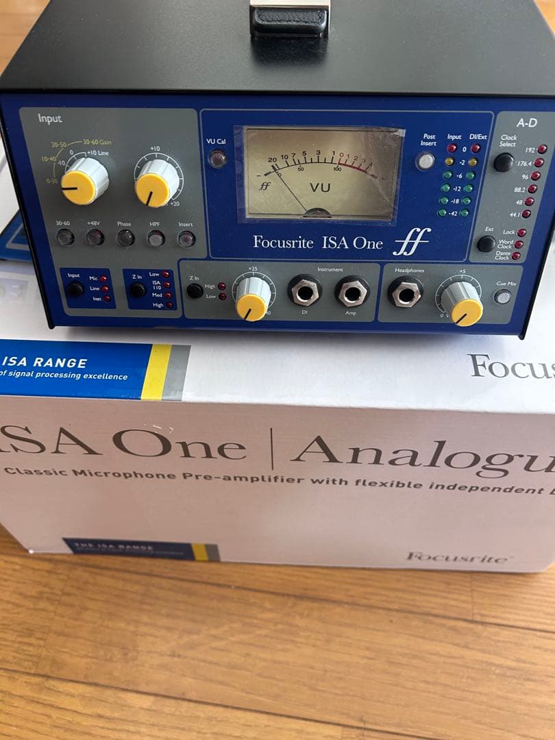 Focusrite ISA One アナログマイクプリアンプ