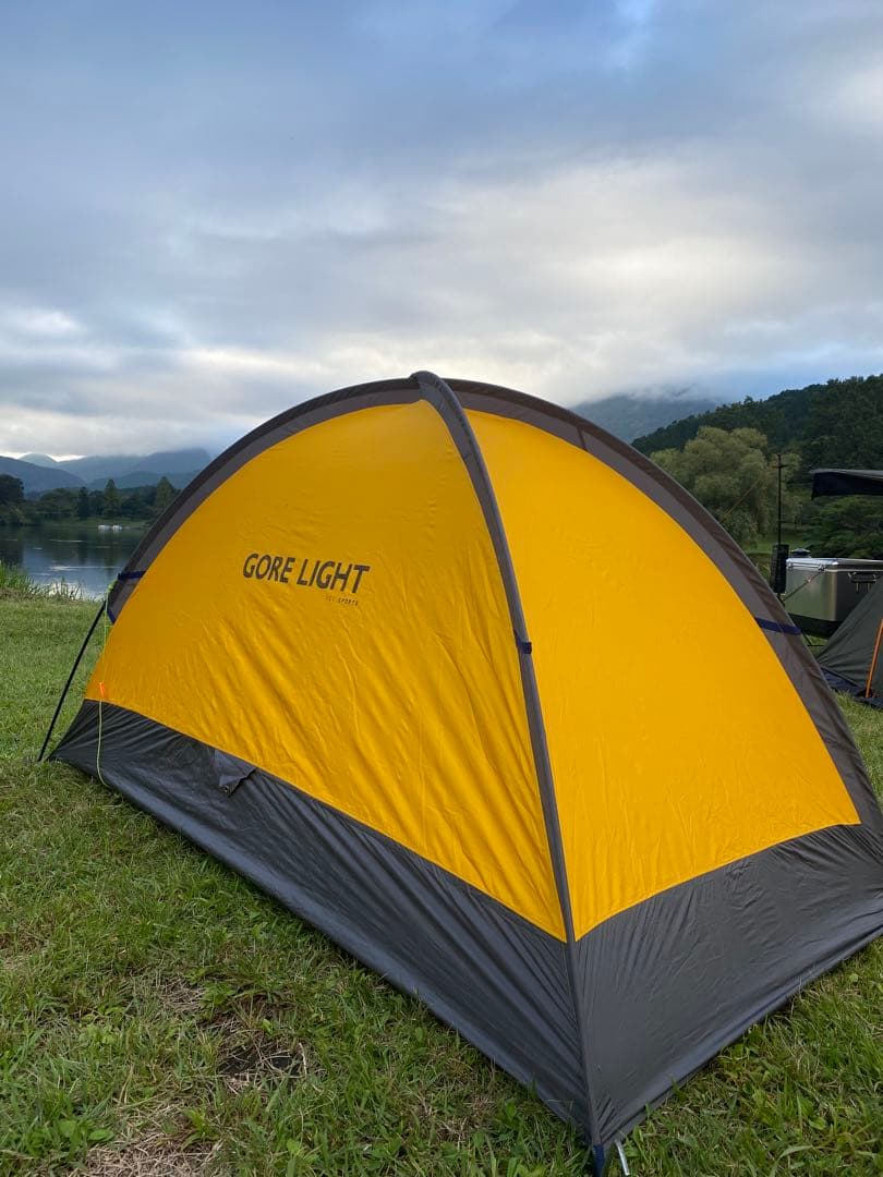 GORE LIGHT 山岳テント イエロー/グレー1〜２人用