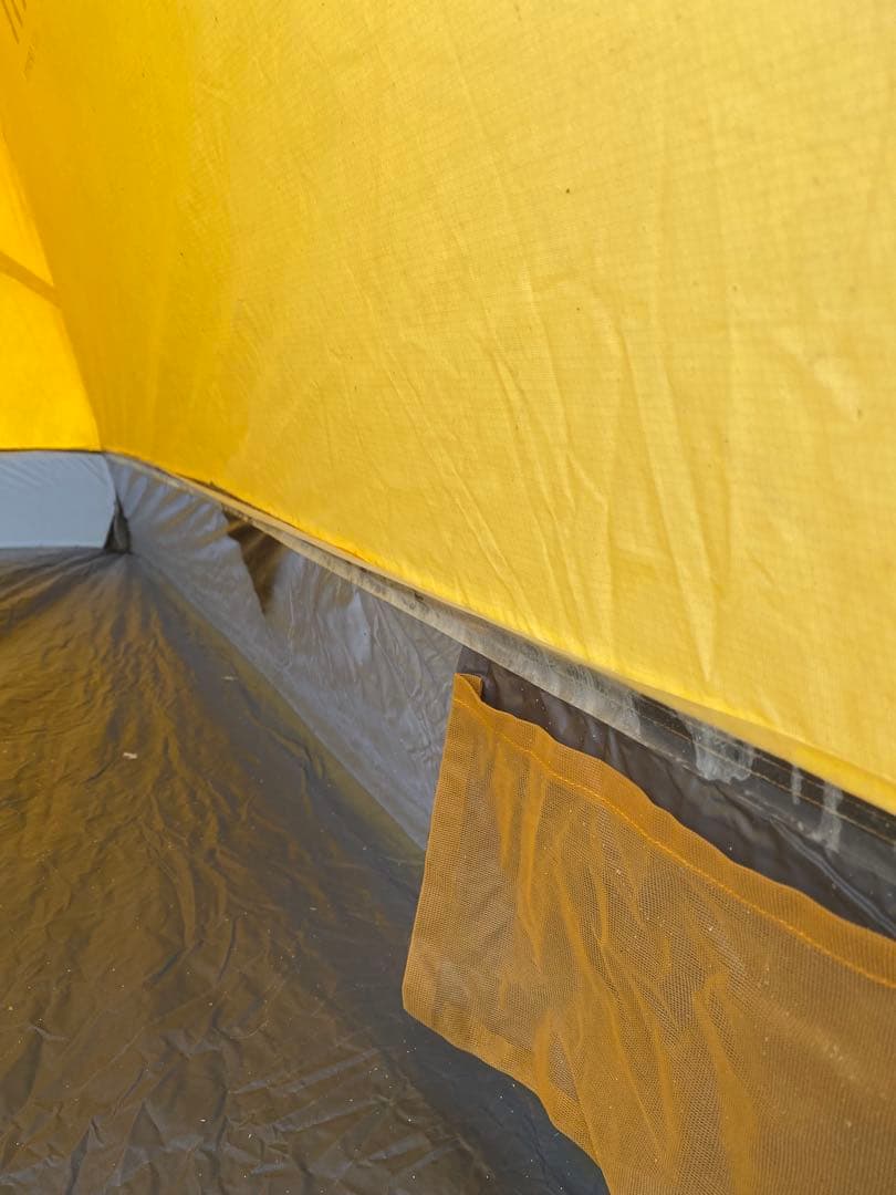 GORE LIGHT 山岳テント イエロー/グレー1〜２人用