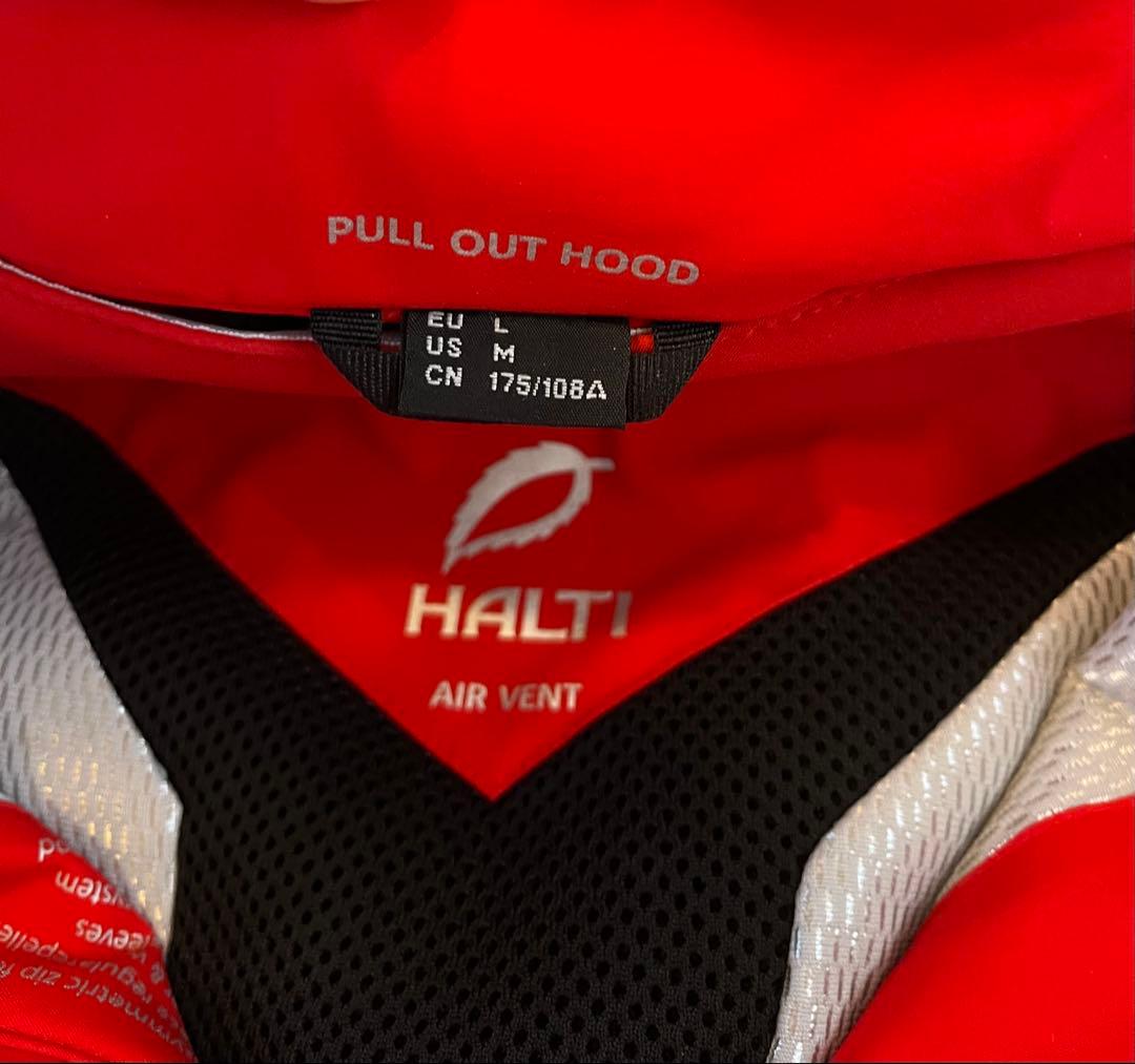 超美品！試着のみ ハルチ HALTI スキーウェア 上着 Lサイズ