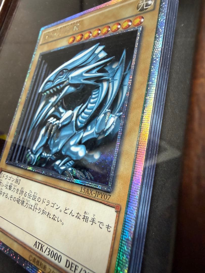 遊戯王 ブルーアイズホワイトドラゴン シャドーボックス
