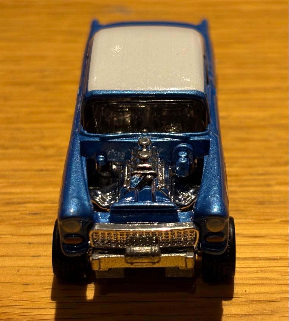 ホットウィール　'55 シェビー ベルエア ギャッサー　ディスプレイケース付属品