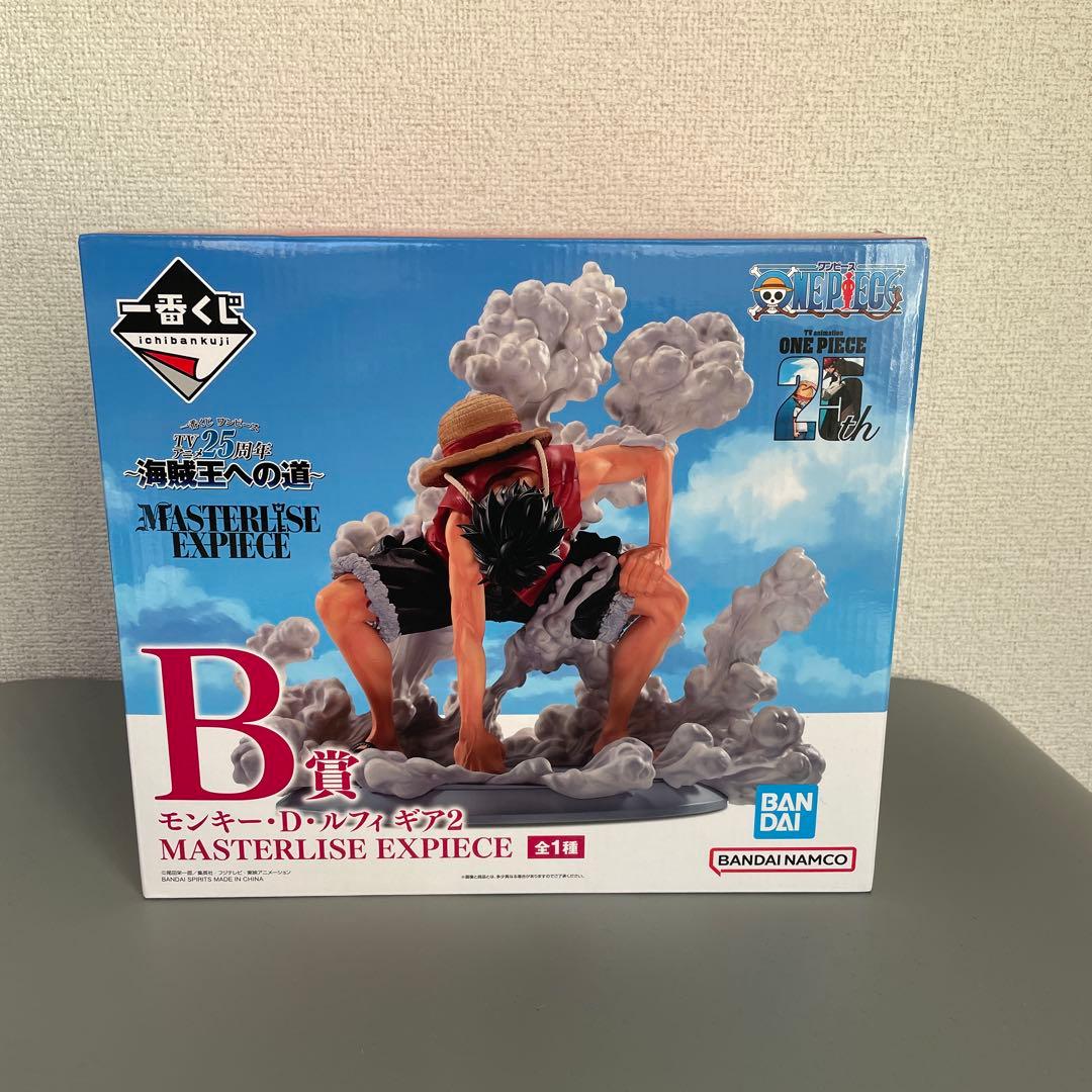 一番くじ ワンピース 海賊王への道 B賞 ルフィ ギア2 フィギュア