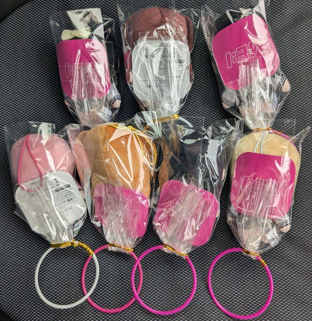 GIGO限定　ME:I　マスコット ぬいぐるみ 7種セット