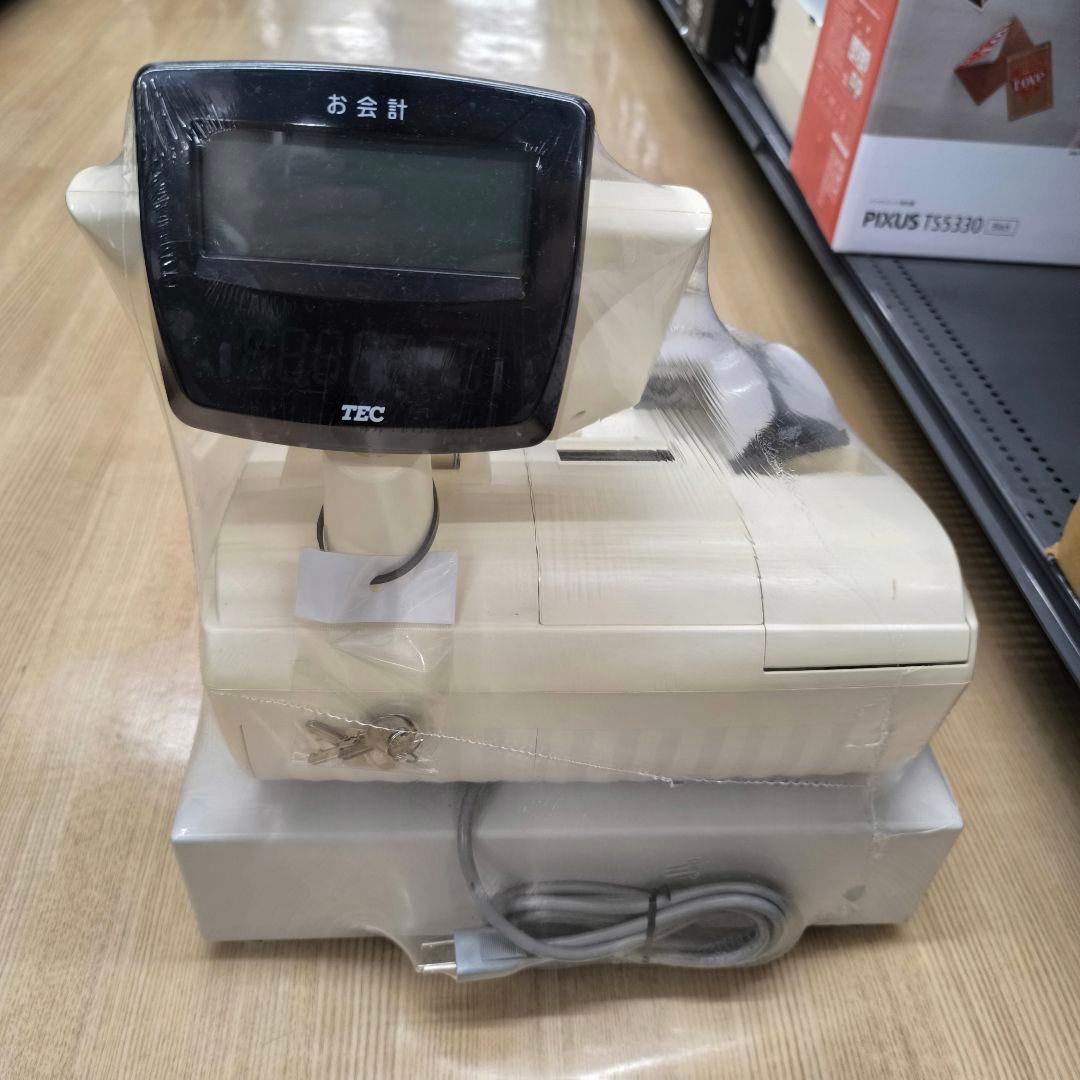 TEC POSレジスター ハンドスキャナー付き