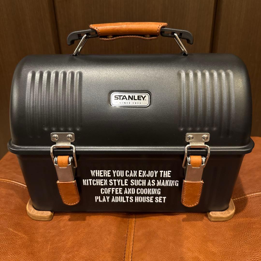 カスタムセット スタンレー ランチボックス　ブラック　9.5L
