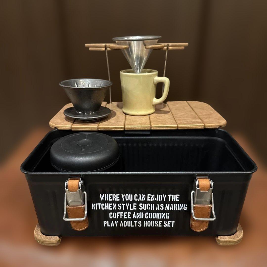 カスタムセット スタンレー ランチボックス　ブラック　9.5L