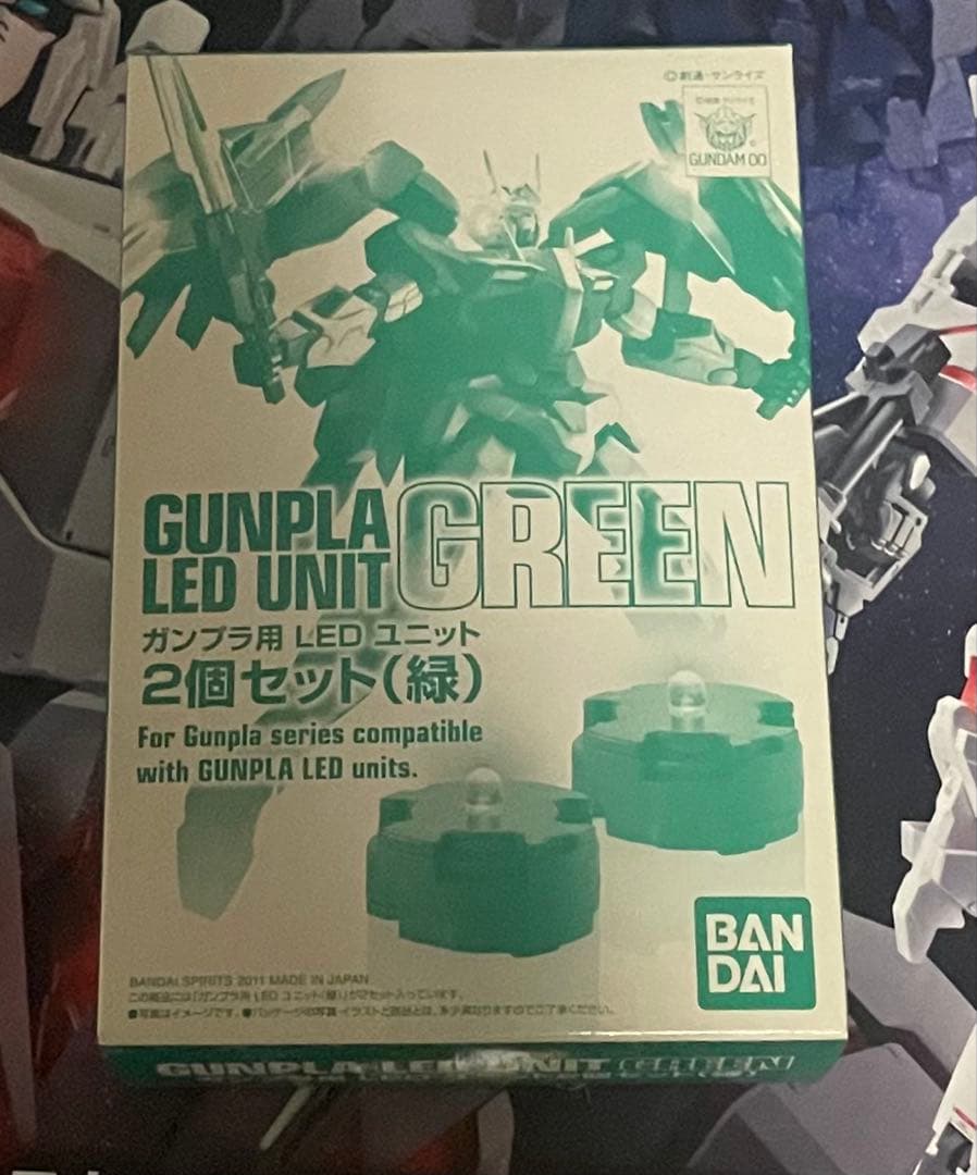メガサイズ 1/48 ガンダム シャア専用ザク ユニコーンガンダム 発光ユニット
