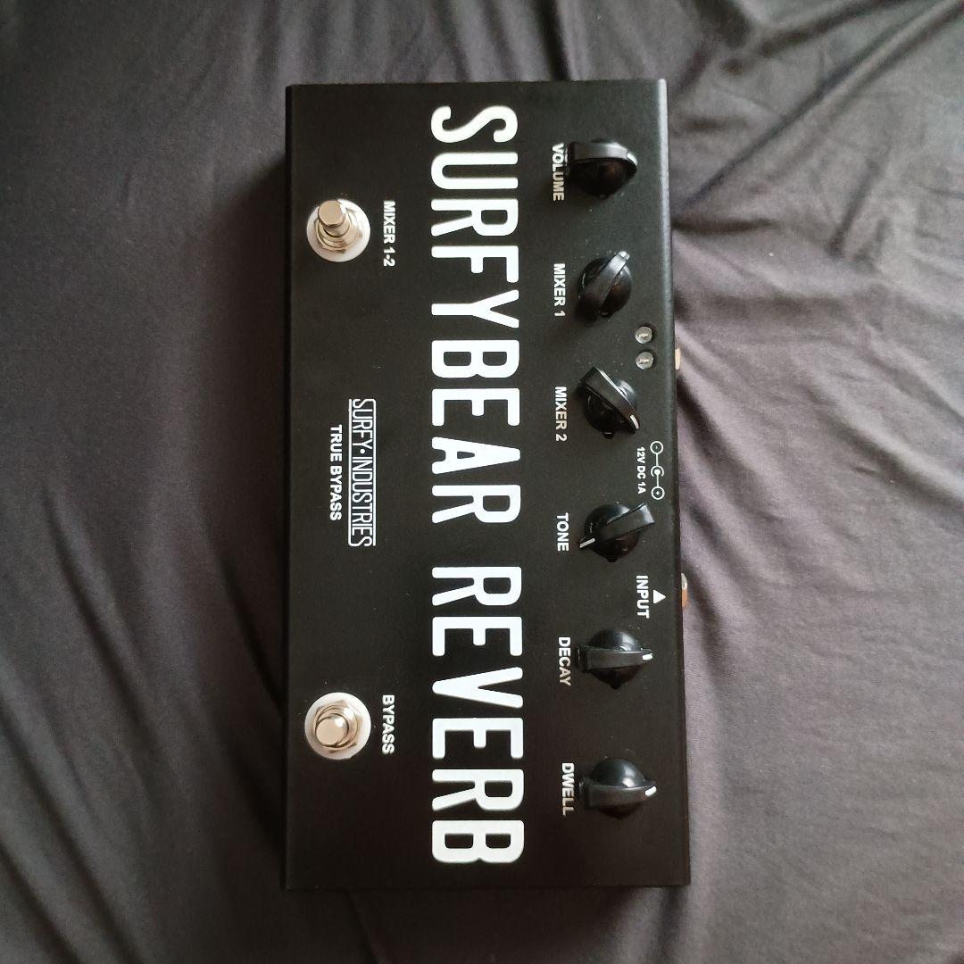 SURFYBEAR REVERB Compact スプリングリバーブ 黒 美品