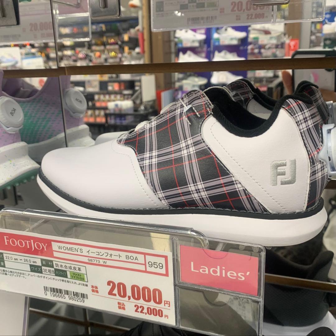 新品■【FOOT JOY フットジョイ】レディース　ゴルフシューズ　23 ボア