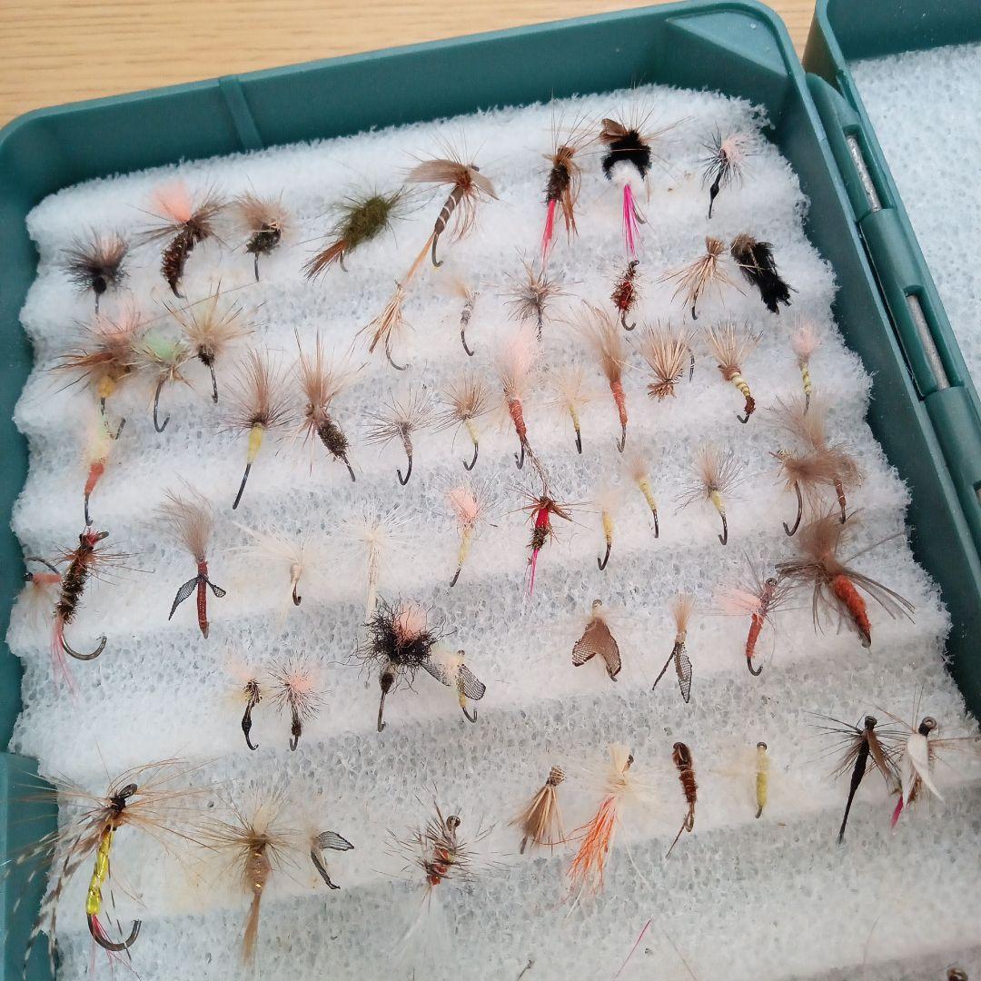 フライ 毛鉤 まとめ売り C&F Design ボックス付き