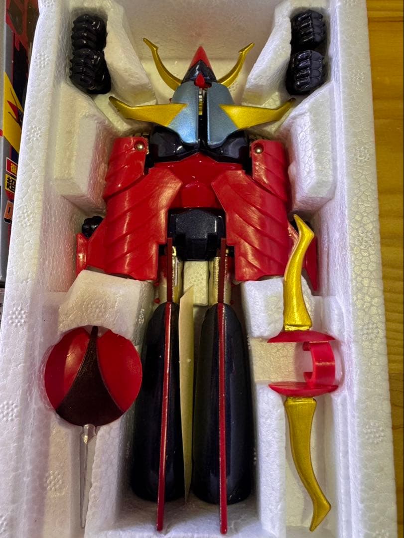 s1594 未使用　バンダイ　超合金　DX　勇者ライディーン　復刻版　GA09R