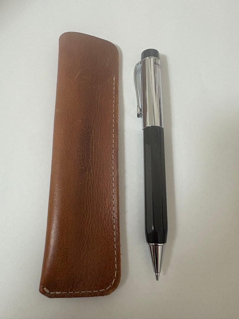 【廃盤・極美品】Kaweco カヴェコ エリート シャーペン レザーケース付き