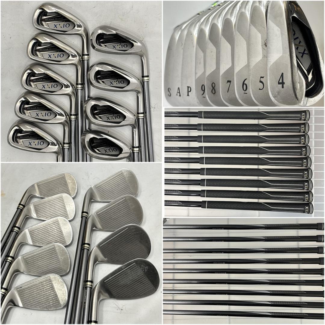 メンズ右利き初心者用　ゼクシオ　7＆10＆11代目　ゴルフセット　W-2676